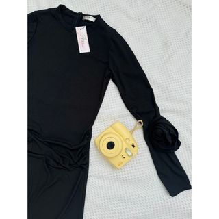Set body tay dài phối hoa tuy kiểu dáng ôm thun sang chảnh tiểu thư cho các nàng thơ - 189STORE - V218