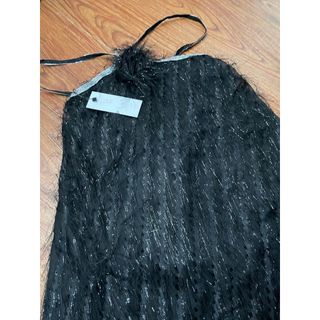 Đầm Babydoll Dáng Suông Cổ Yếm Phối Hoa Đính Lông Vũ Cực Kỳ Sang Chảnh -189 STORE-V077