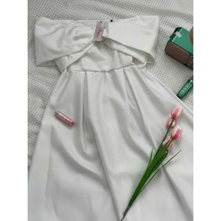 Váy đầm nữ dạ hội dáng xòe trễ vai (có mút) kiểu dáng trẻ trung sang trọng thích hợp -189STORE-V131
