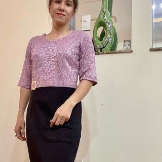 Đầm thun chân váy bút chì tôn dáng nhiều màu