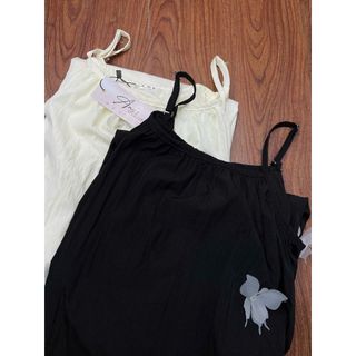 Váy hai dây dáng dài 2 lớp họa tiết nơ có khuy điều chỉnh, váy maxi 2 dây đi biển  - 189STORE - V130