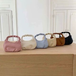 [SHOPPUMI] Túi xách nữ quai xoắn khóa kéo dễ phối đồ Pumi 16224