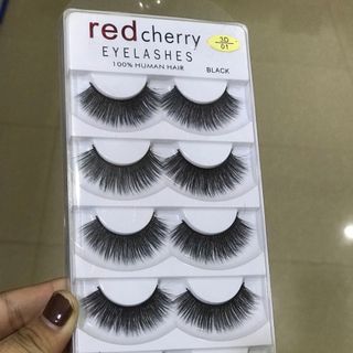 Mi giả 3D Red Cherry Eyelashes- siêu nhẹ, gắn lên mắt rất thật