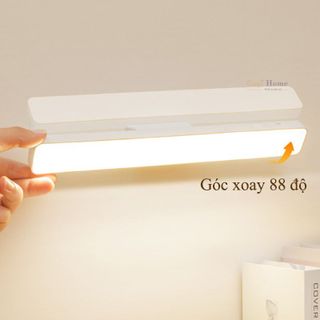 Sỉ Đèn Học Tích Điện Dán Tường Gắn Bàn Làm Việc Điều Chỉnh Linh Hoạt Xoay 88 Độ 3 Màu Ánh Sáng, SL-963 không remote