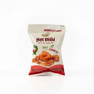 Hạt điều Vị cay tỏi ớt Faminuts Túi 40g