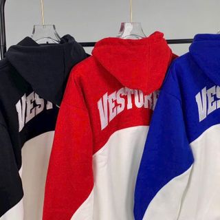 Áo hoodie nỉ bông dày mịn thêu VESTURES unisex