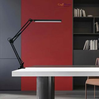 Sỉ Đèn LED Kẹp Bàn 12W Cỡ Lớn 3 Màu Ánh Sáng Kẹp Bàn Học Bàn Làm Việc Chống Cận Thị LT-12