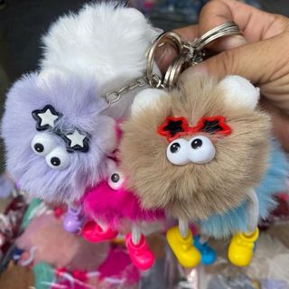 Móc khoá bông đủ mẫu