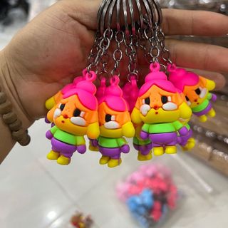 Móc khoá labubu mới cô gái buồn các kiểu hót xâu 10 cái