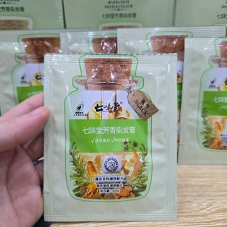 Dầu Gội QIWEITANG Nhuộm Màu Tóc Thảo Dược, Phủ Bạc Tóc, Giá Bán Sỉ (HCM)