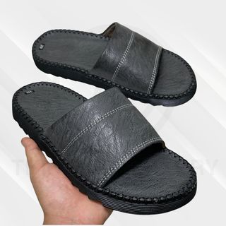 Dép nam, dép da nam chống nhăn.