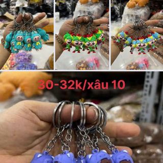 Mk labubu capybara cô gái mặt buồn xâu 10cái