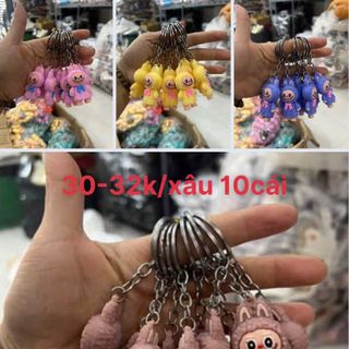 Mk labubu capybara cô gái mặt buồn xâu 10cái