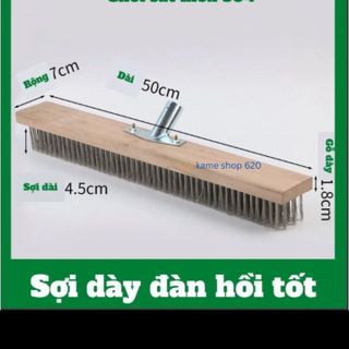 ￼Chổi sắt cầm tay không rỉ chà rửa vệ sinh rong rêu ố vàng nền sân vườn ngoài trời bể bơi đánh bay mọi vết bẩn