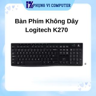 Bàn Phím Không Dây Logitech K270 - Hàng Chính Hãng - Bảo Hành 2 Năm giá sỉ