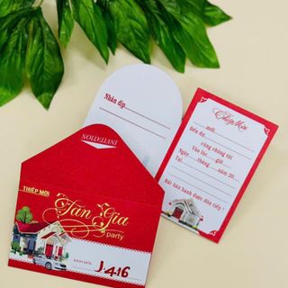 Phôi thiệp tân gia dành cho nhà in, đại lý