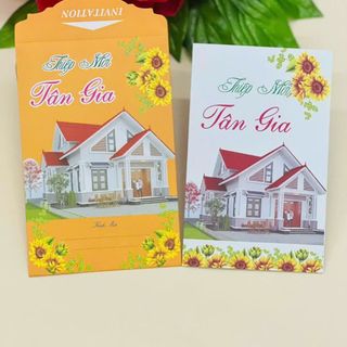 Phôi thiệp tân gia dành cho nhà in, đại lý