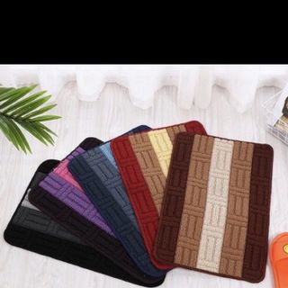 ￼Thảm Lau Chân Kẻ Sọc Chống Thấm Chống Trượt 60x40cm