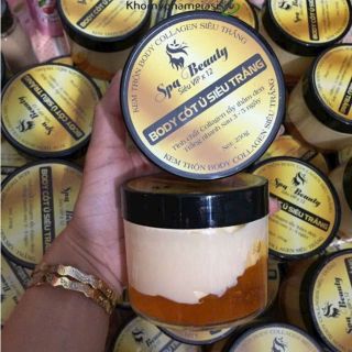 Kem body tẩy trắng siêu cấp, kem body cốt ủ, kem body spa