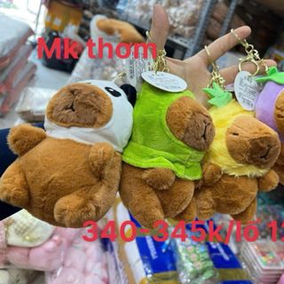 Móc khoá capybara các loại lố 12 giá trên sản phẩm