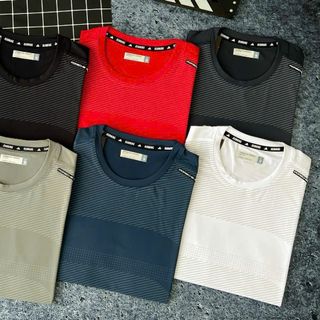 Áo thun nam poly Phom chất chuẩn đẹp Size m.l.xl.xxl Ri 2222 Tách nửa ri được