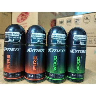 Lăn khử mùi Xmen chai 50ml Ative thơm mạnh mẽ dành cho phái mạnh