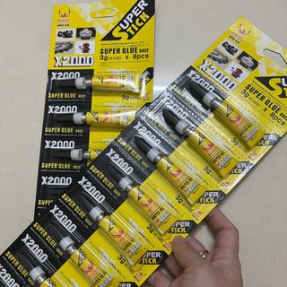 Keo Đa Năng Super Stick X2000 (Vỉ 8 tuýp)
