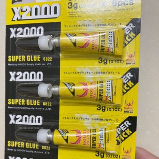 Keo Đa Năng Super Stick X2000 (Vỉ 8 tuýp)