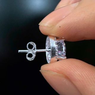 BÔNG TAI BẠC 925 KIỂU HALO TRÒN 7Ly