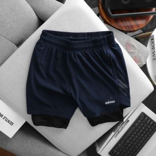 Shorts das 2 lớp vải xi giãn 4c dày dặn vải đẹp Size mlxlxxl/2222