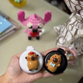 Lược kèm gương charm thú