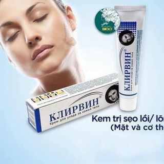 Kem Mờ Sẹo Klirvin Nga - Xoá Mờ Thâm, Sẹo Lồi, Sẹo Lõm Rạn Da - 25g