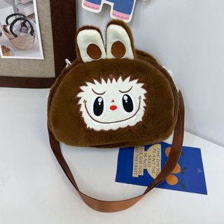 Túi Đeo Chéo Vải Lông Labubu