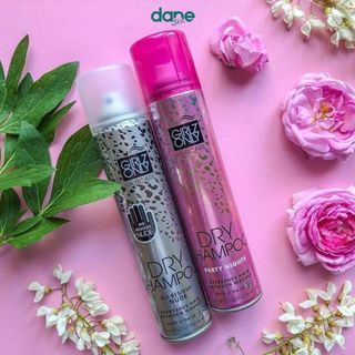 Dầu gội khô Girlz Only 200ml - Dầu gội xịt khô giúp giải cứu tóc bết, lưu hương thơm lâu