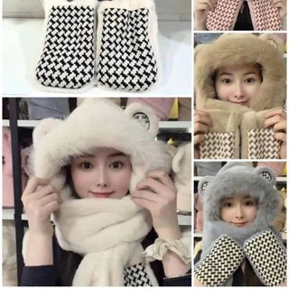 Mũ lông cừu dành cho mùa rét rơi Tuyết cao cấp