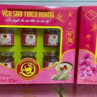 NƯỚC YẾN SÀO THIÊN HOÀNG 45% YẾN HƯƠNG HOA ANH ĐÀO