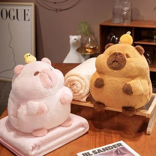 Chăn Gối Capybara 3in1 - clip