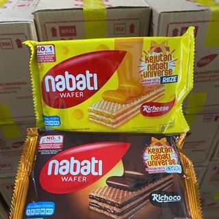 Bánh Xốp Nabati Hàng Nhập Indo Date T4/2025 (Thùng 60 gói x 43gr)