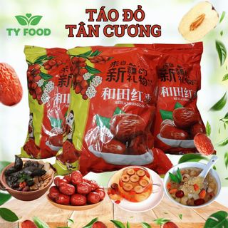 Táo đỏ tân cương túi 500g (thùng 18 túi) TY FOOD - Hàng mới