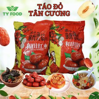 Táo đỏ tân cương túi 500g (thùng 18 túi) TY FOOD - Hàng mới