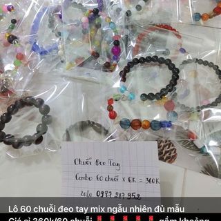 Chuỗi vòng mix rất nhiều mẫu sale 6k