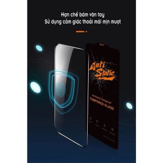 ￼Kính cường lực Full màn Oppo Reno 11F 2F 3 4 SE 5 6 7 8 Reno4 5 Ace 6Z 7Z 8Z Pro 5G chống tĩnh điện
