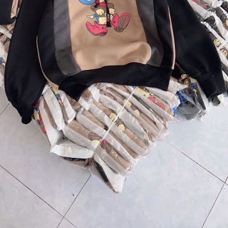 Áo Hoodie in chú chó cao bồi dễ thương