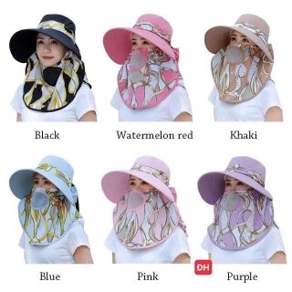 Mũ chống nắng nữ hoạ tiết loang sẵn kho sll đủ 6 màu