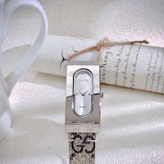GUICCI 𝗦𝘁𝗲𝗿𝗹𝗶𝗻𝗴 𝗦𝗶𝗹𝘃𝗲𝗿 𝗟𝗮𝗱𝗶𝗲𝘀 𝗖𝘂𝗳𝗳 𝗠𝗮𝗻𝘂𝗮𝗹 𝘄𝗶𝗻𝗱