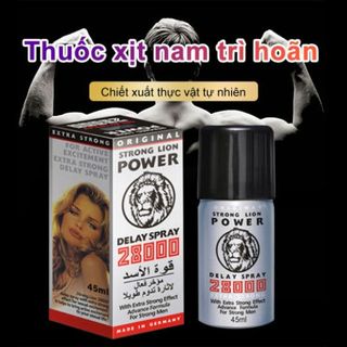 xịt strong lion power sư tử 28000