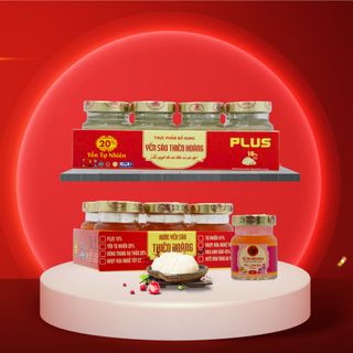 Yến sào Thiên Hoàng Hoa Anh Đào 45% (6 lọ/lốc)