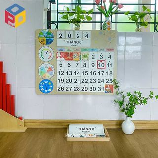 Bảng Lịch Montessori Cho Trẻ Mầm Non & Tiểu Học