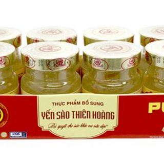 Yến sào dạng lốc Thiên Hoàng 18% (8 lọ/ lốc)