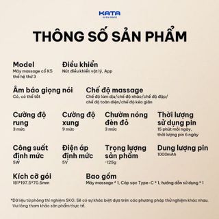 Máy massage cổ SKG K5-3